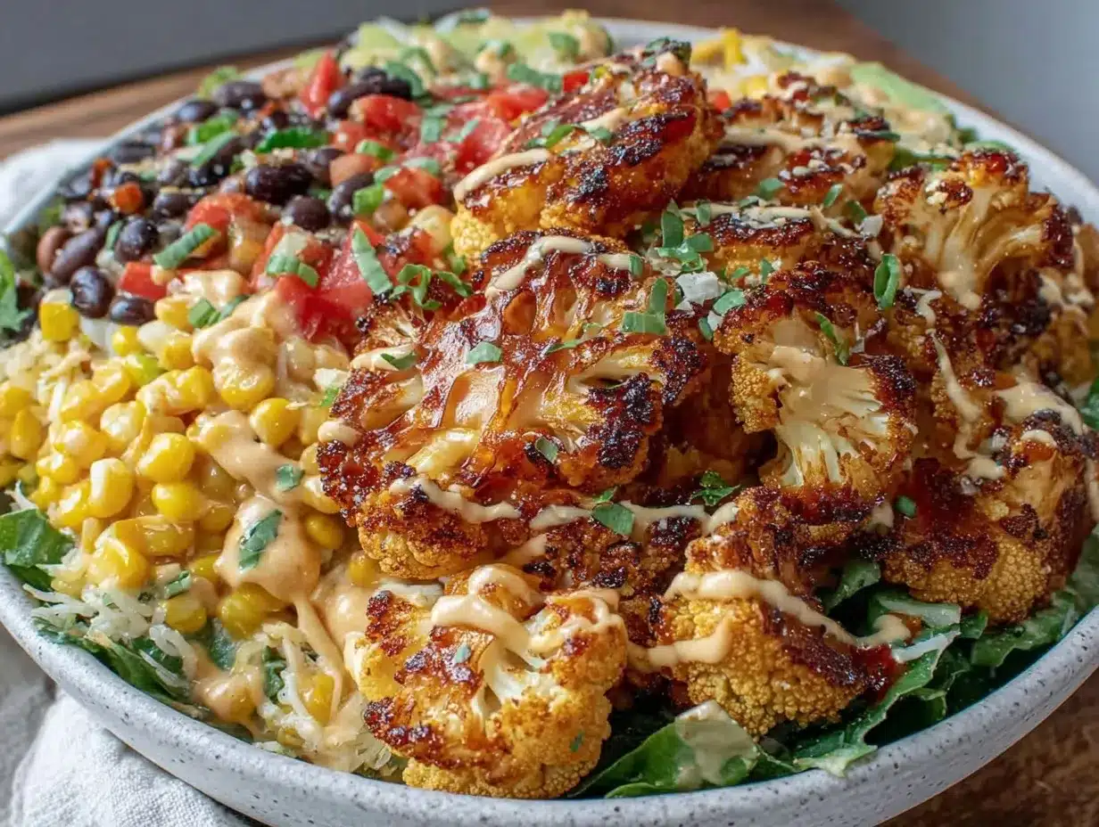 spicy roasted cauliflower preparation steps