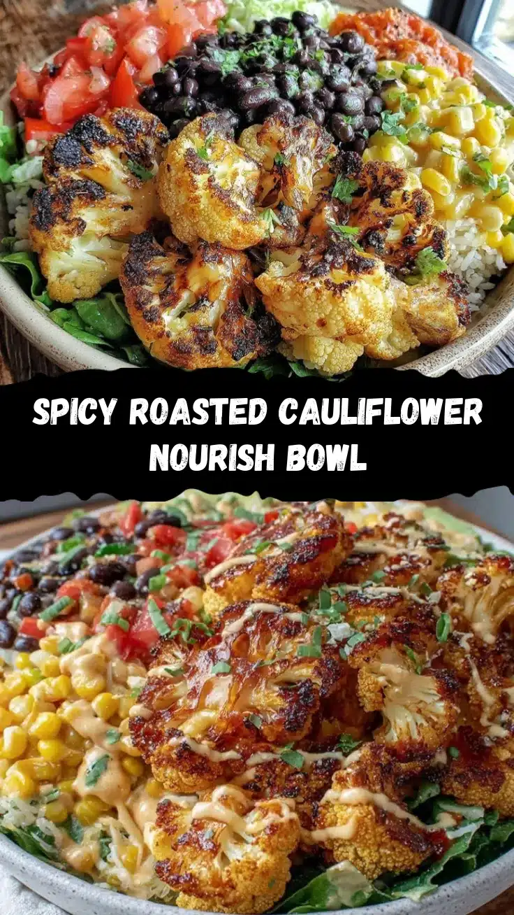 spicy roasted cauliflower recipe