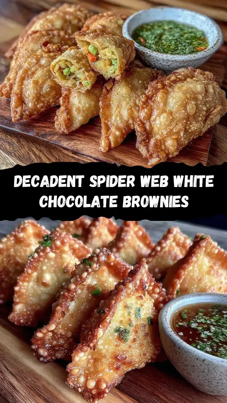 spider web brownies recipe