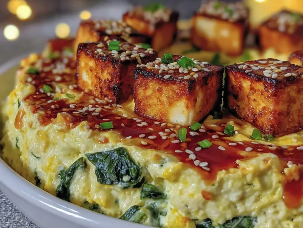 spinach artichoke party bowl - featured image