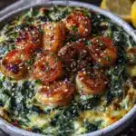 spinach artichoke party bowl - featured image