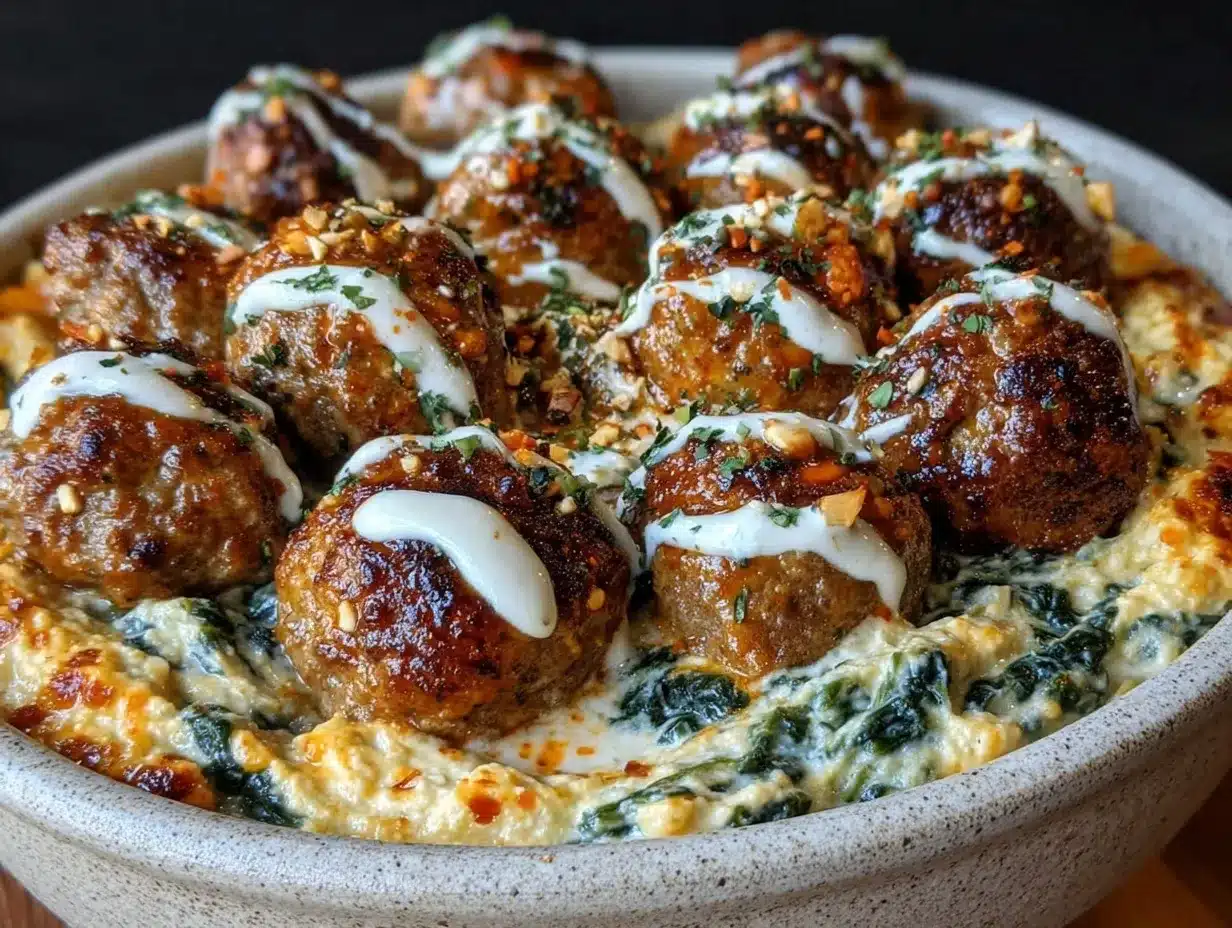 spinach artichoke party bowl preparation steps