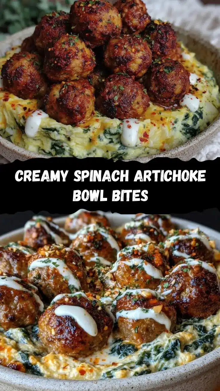 spinach artichoke party bowl recipe