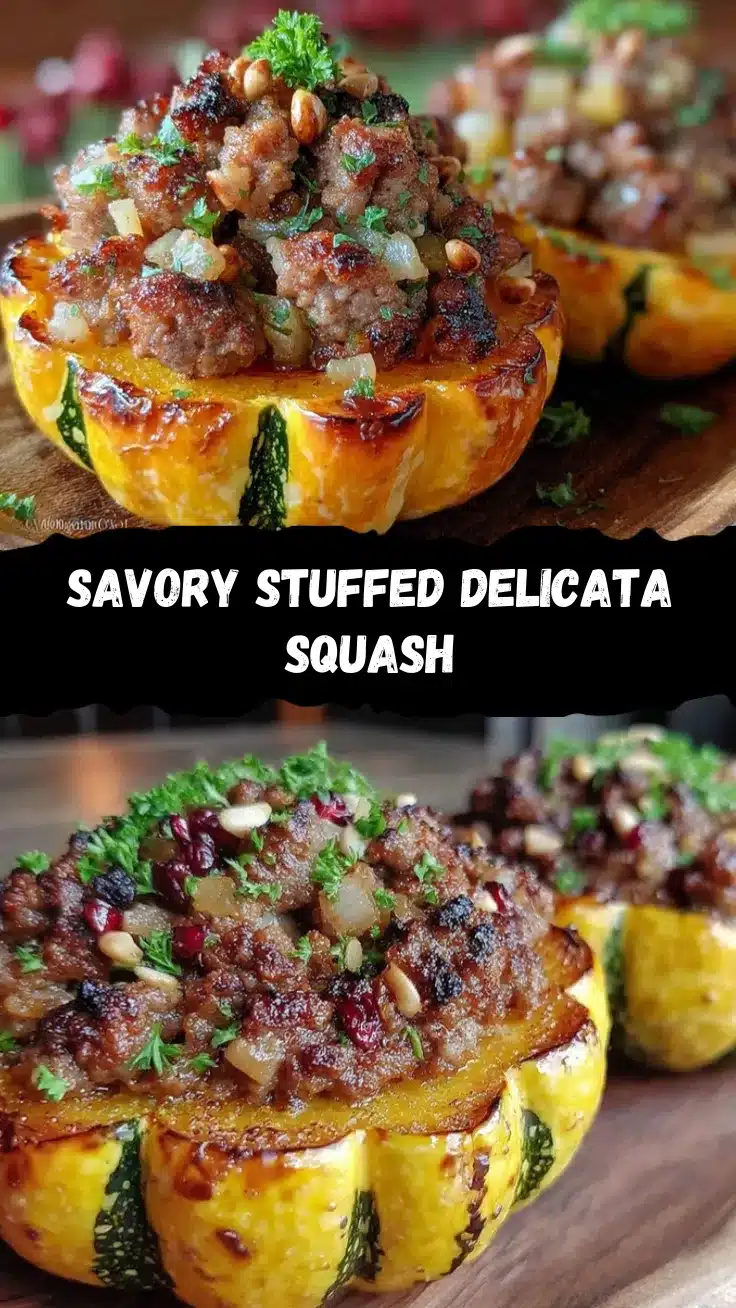 stuffed delicata squash recipe