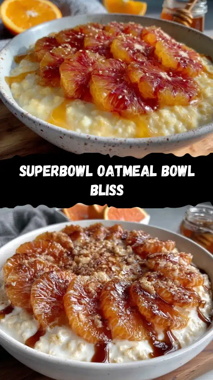 superbowl oatmeal bowl recipe recipe