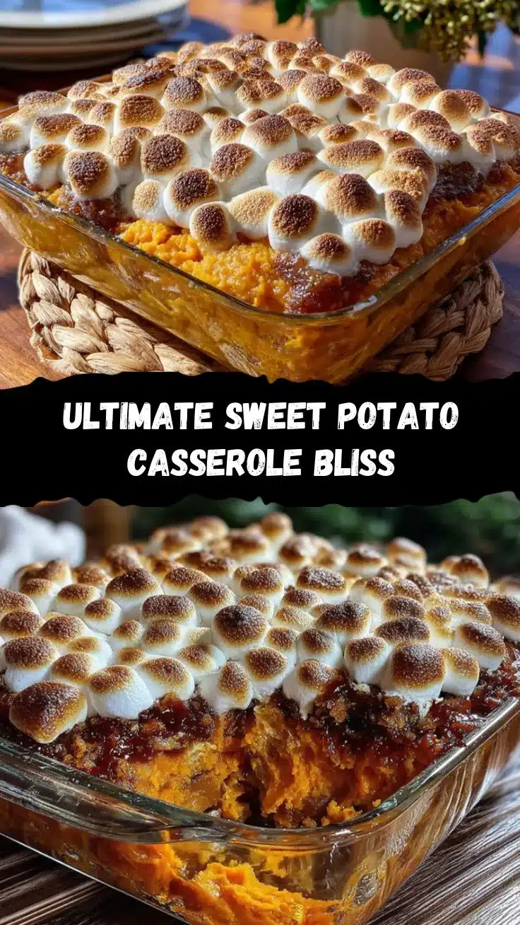 sweet potato casserole with marshmallows recipe