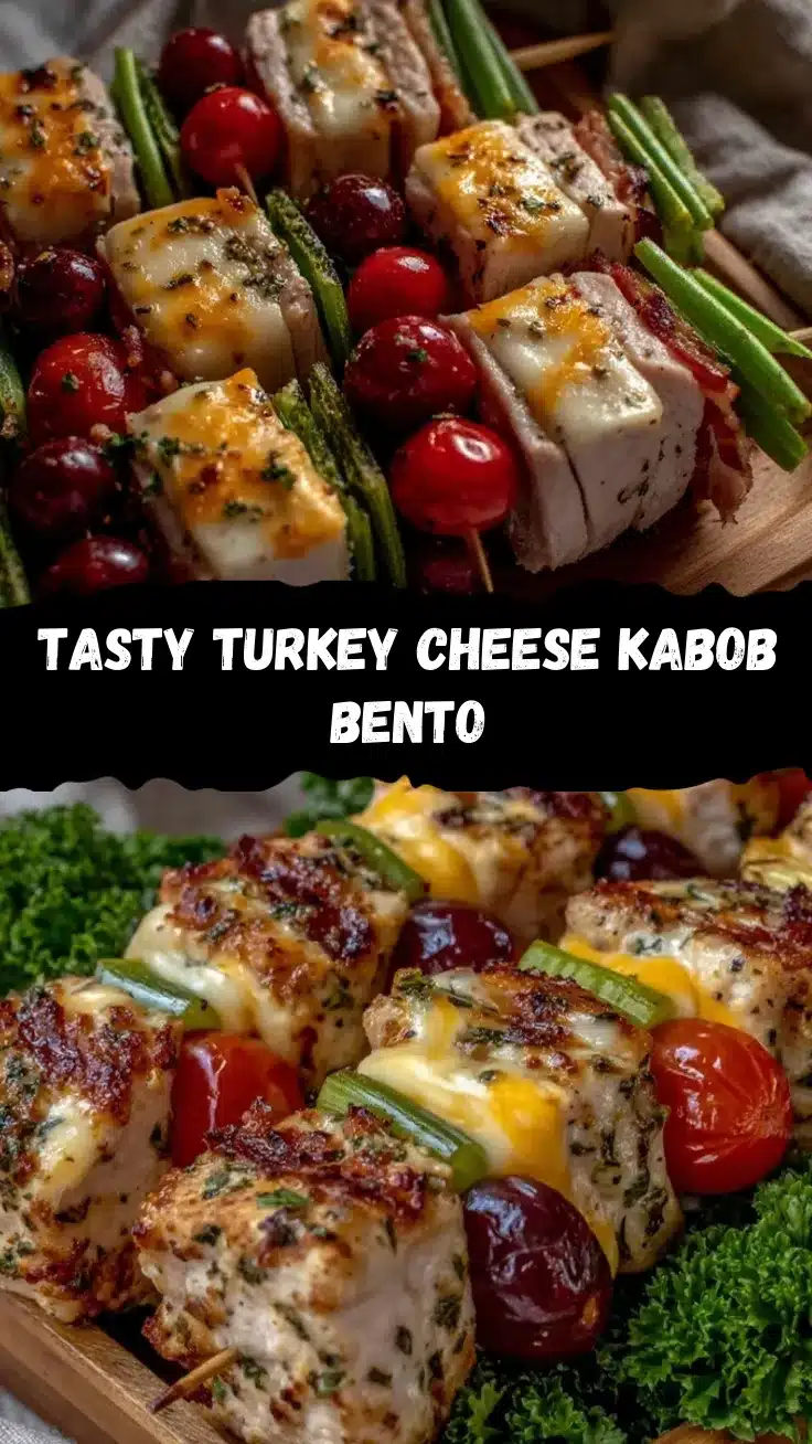 turkey and cheese kabobs recipe