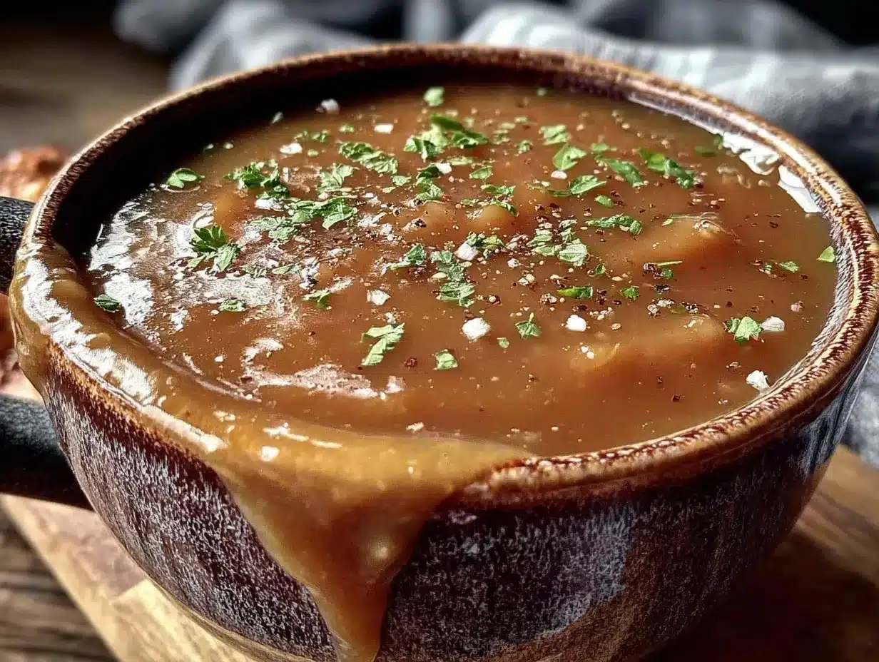 turkey gravy from scratch preparation steps