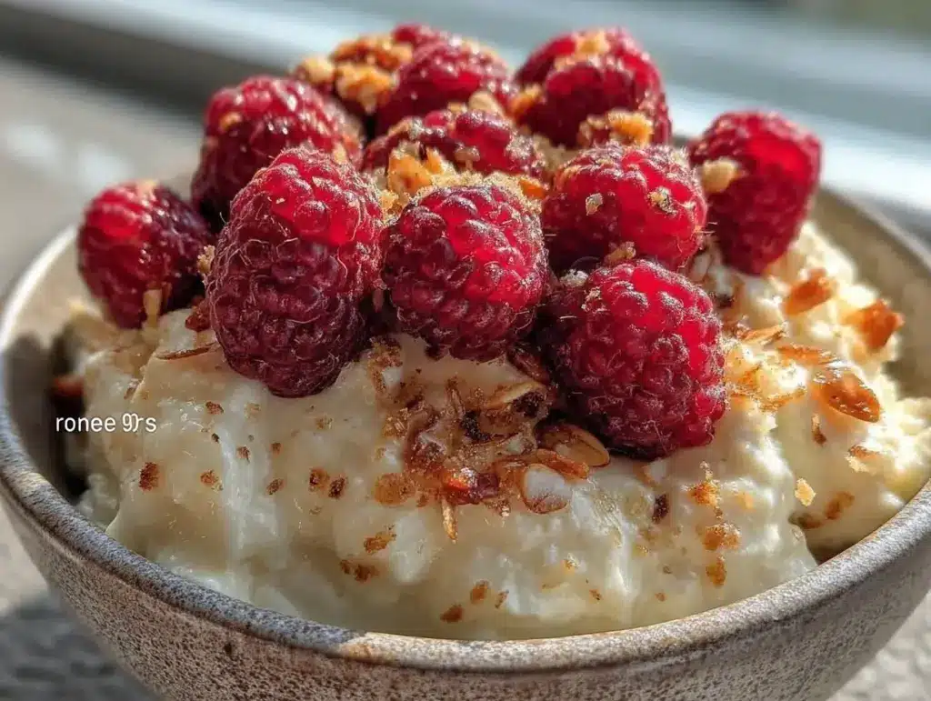 valentine cottage cheese bowl - featured image