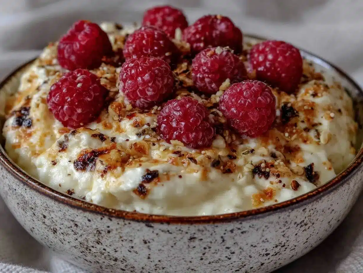 valentine cottage cheese bowl preparation steps