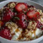 valentine treats cottage cheese bowl - featured image