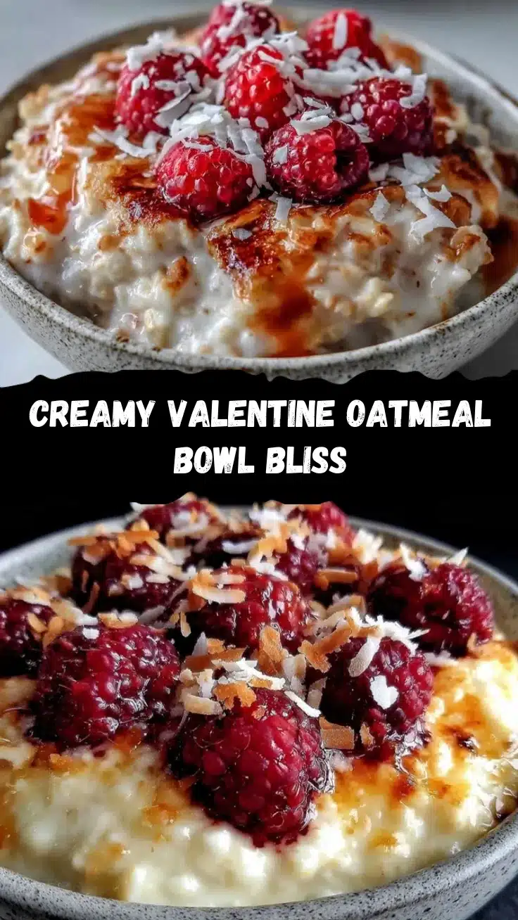 valentine treats oatmeal bowl recipe