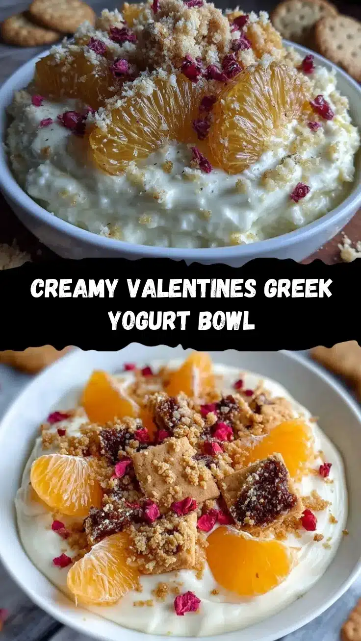 valentines baking greek yogurt bowl recipe