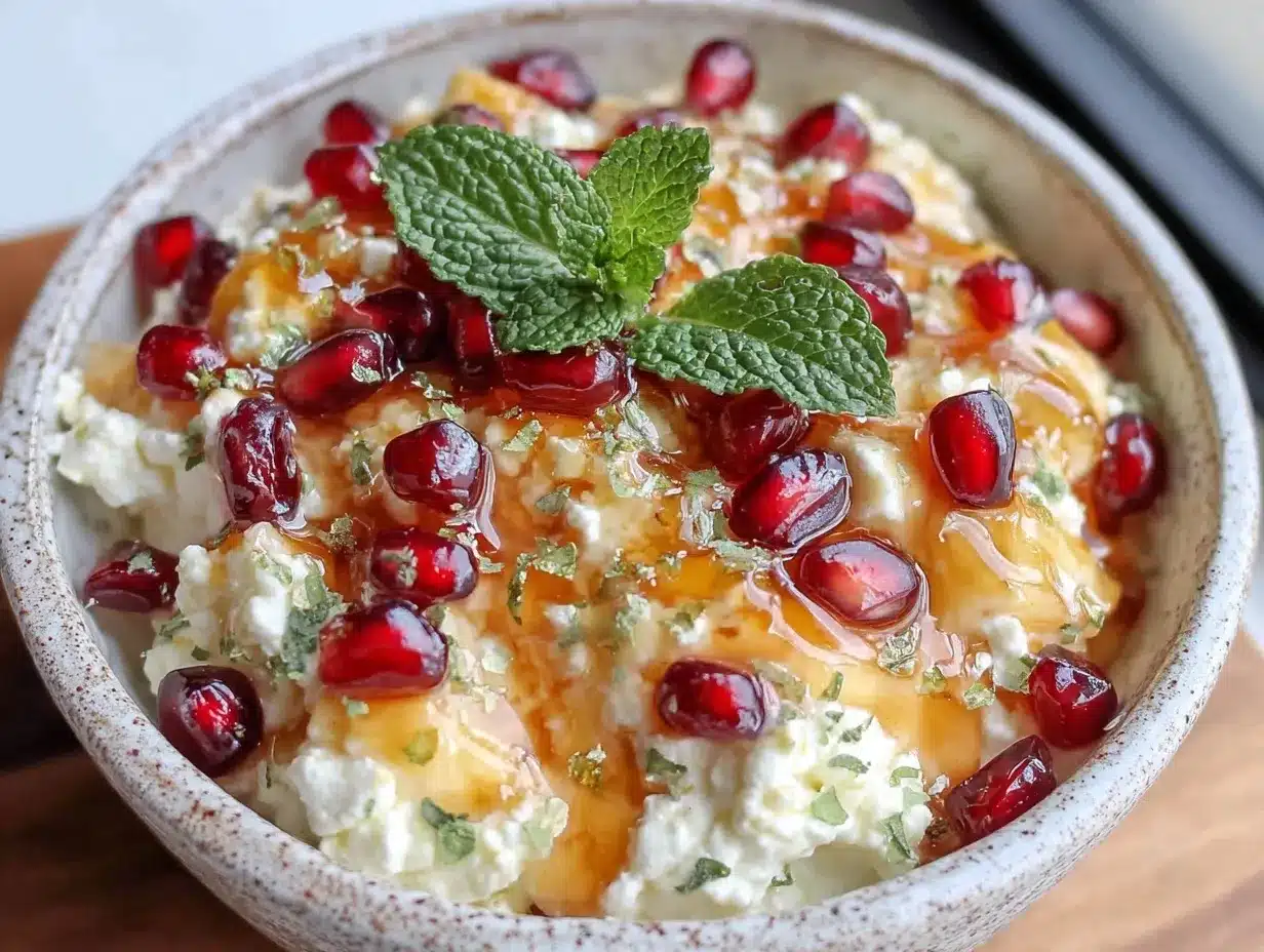 valentines cottage cheese bowl preparation steps