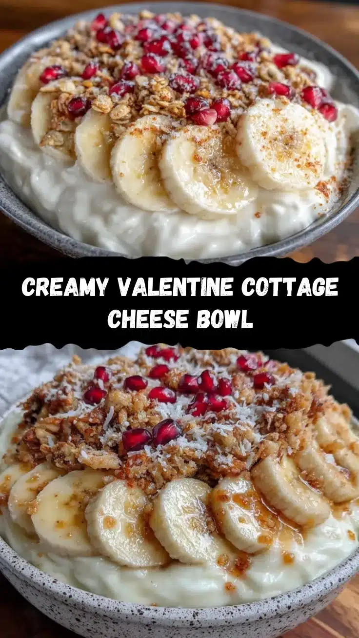 valentines cottage cheese bowl recipe