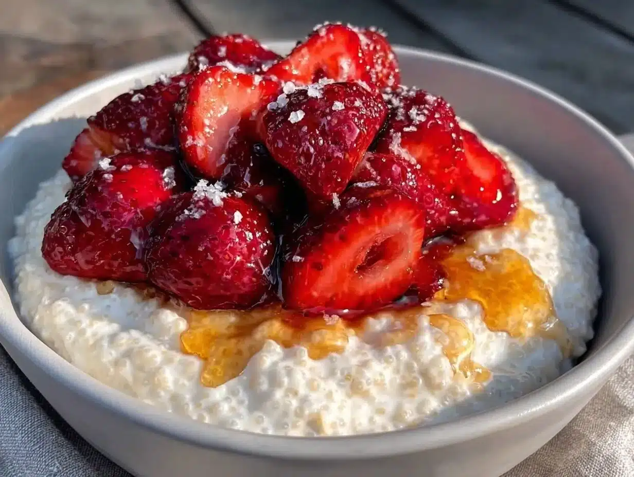 valentines day chia pudding bowl preparation steps
