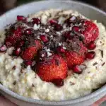 valentines oatmeal bowl - featured image