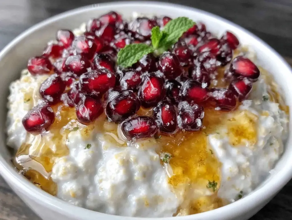 valentines snacks oatmeal bowl - featured image