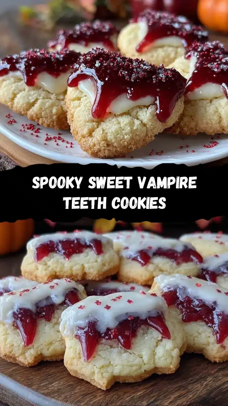 vampire teeth cookies recipe