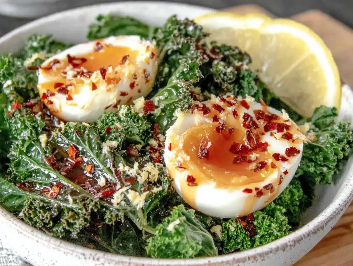 Vibrant Superbowl Nourish Bowl with Soft-Boiled Eggs preparation steps