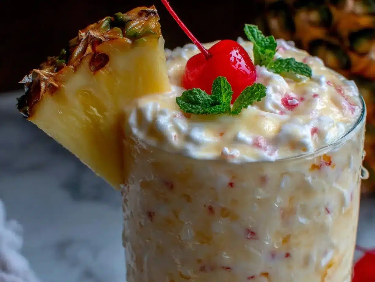 virgin piña colada smoothie recipe preparation steps