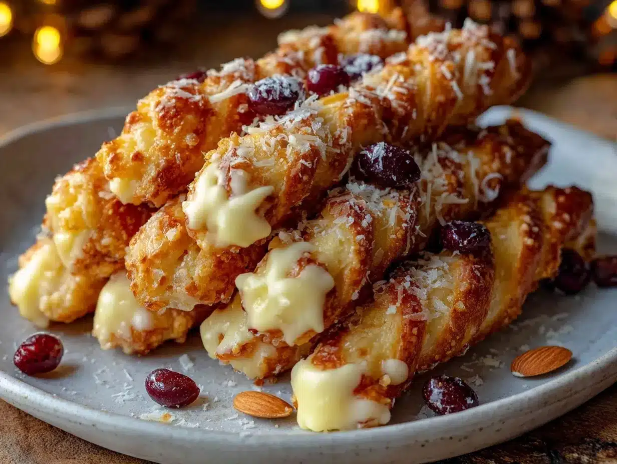 witch finger pretzel rods preparation steps