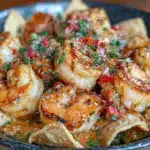 zesty shrimp scampi taco bowl - featured image