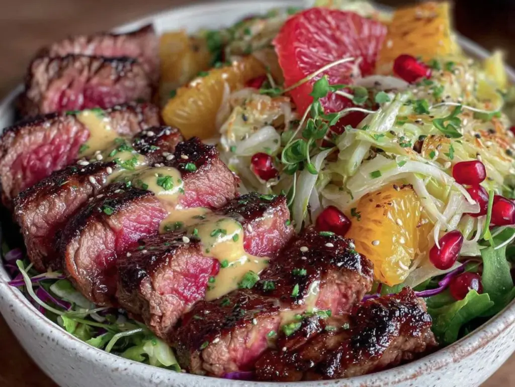 zesty steak bowl - featured image
