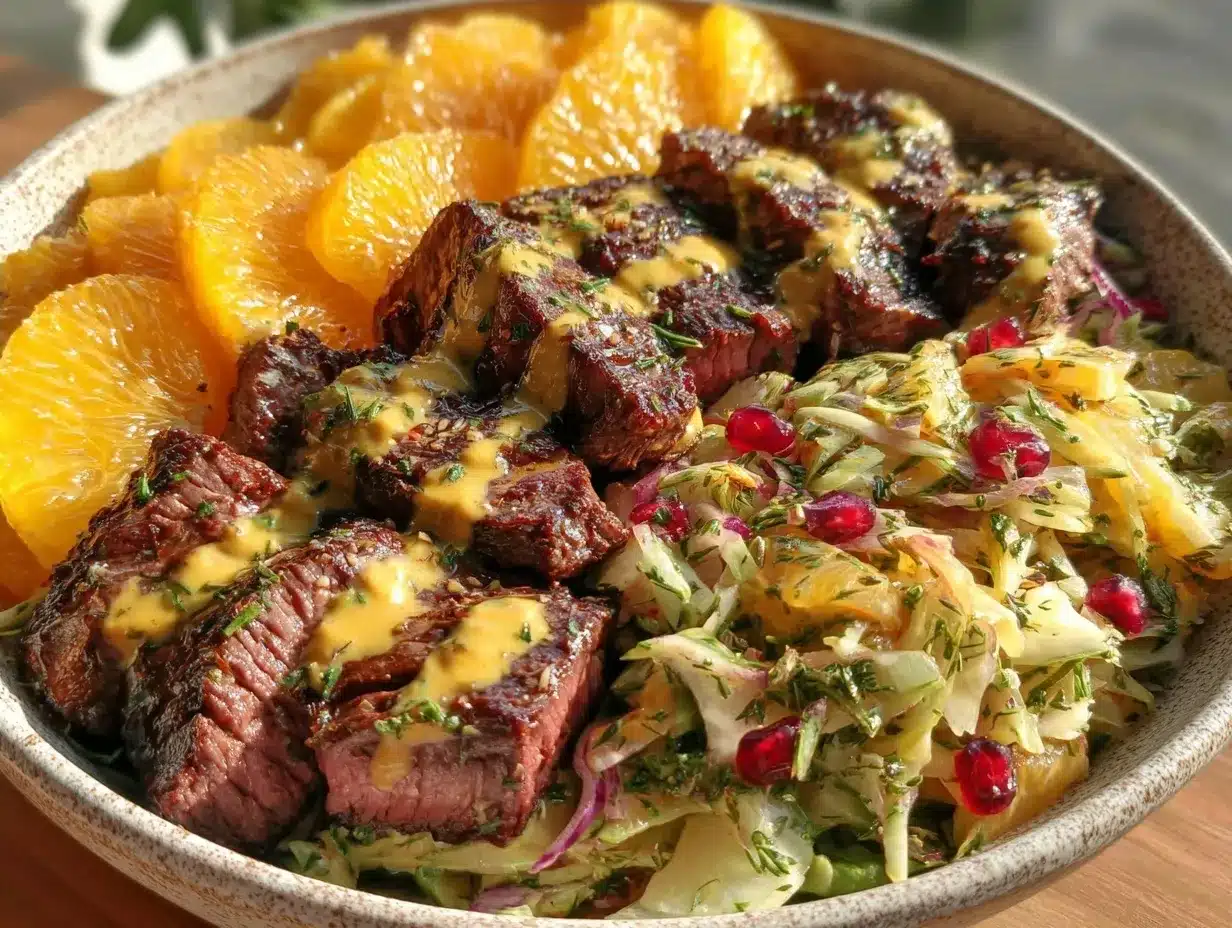 zesty steak bowl preparation steps