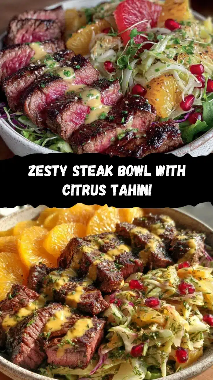zesty steak bowl recipe