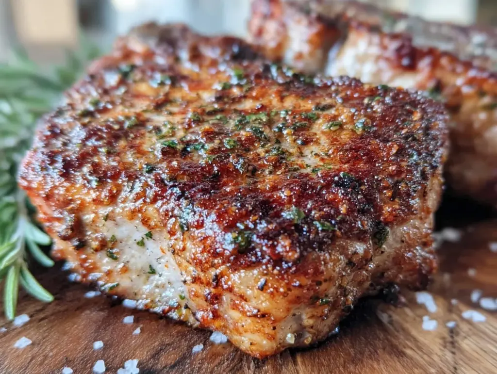 air fryer pork chops - featured image