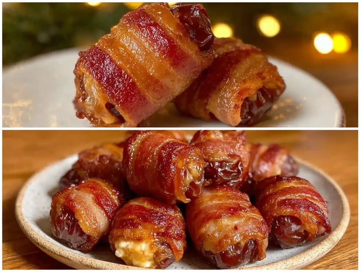 bacon wrapped dates preparation steps