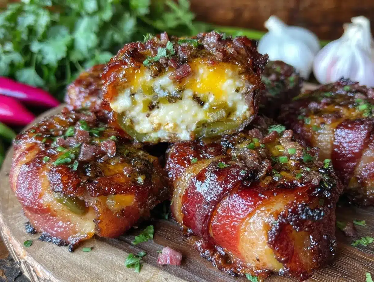 bacon-wrapped jalapeño poppers preparation steps