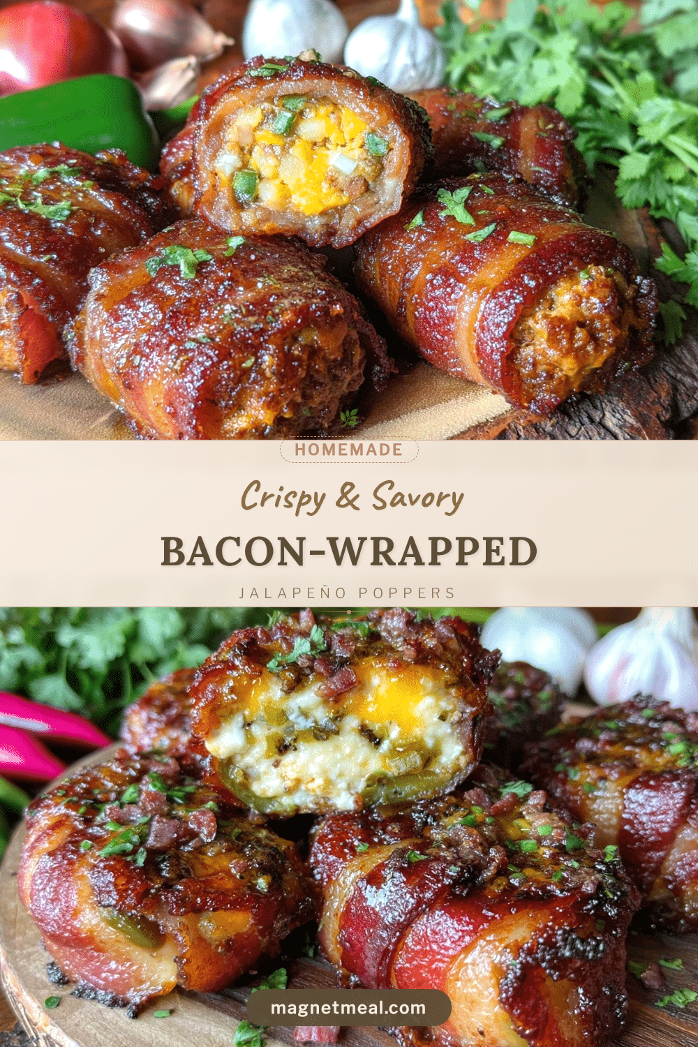 bacon-wrapped jalapeño poppers recipe