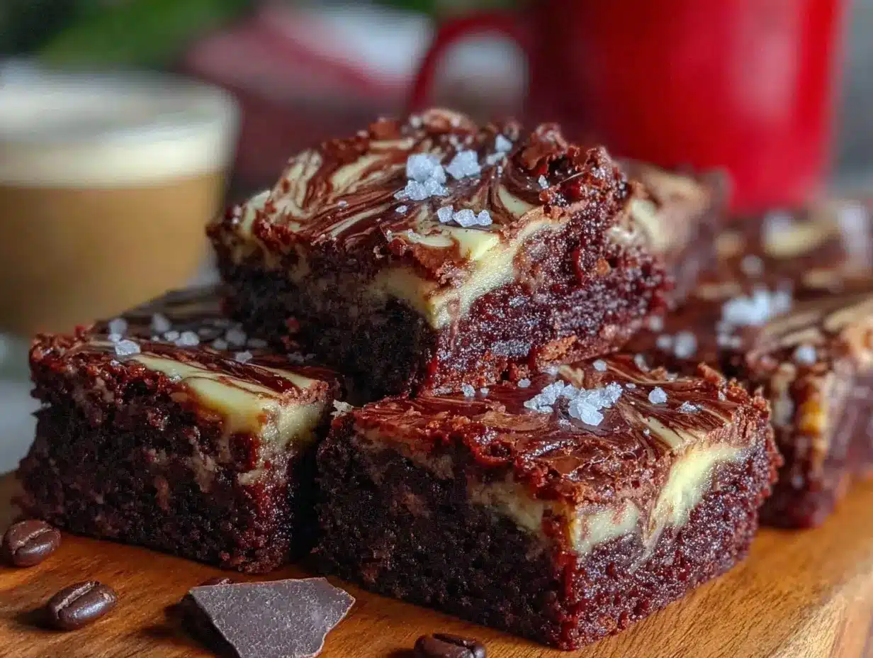 Baileys Irish Cream Brownies preparation steps