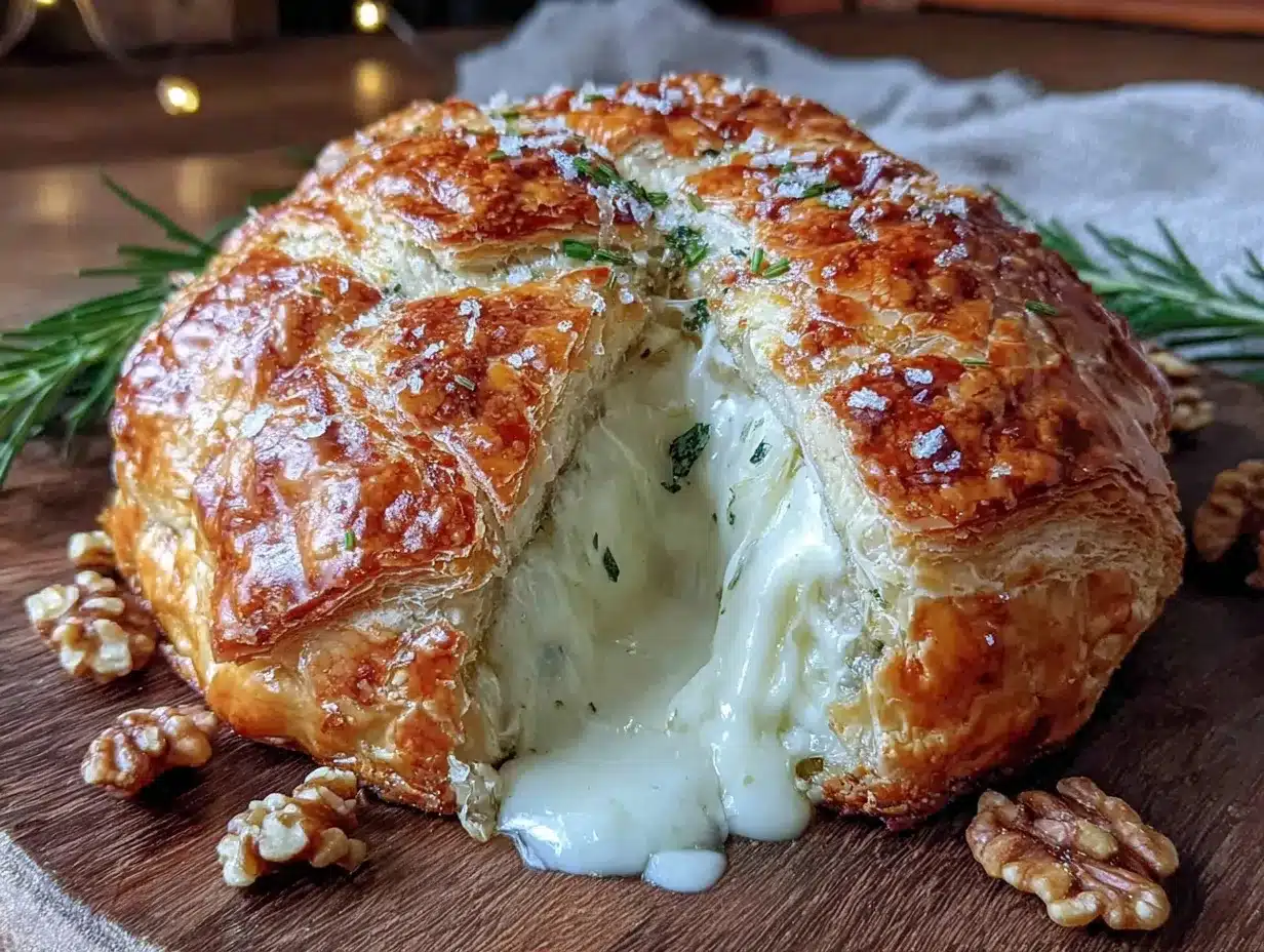 baked brie en croute preparation steps