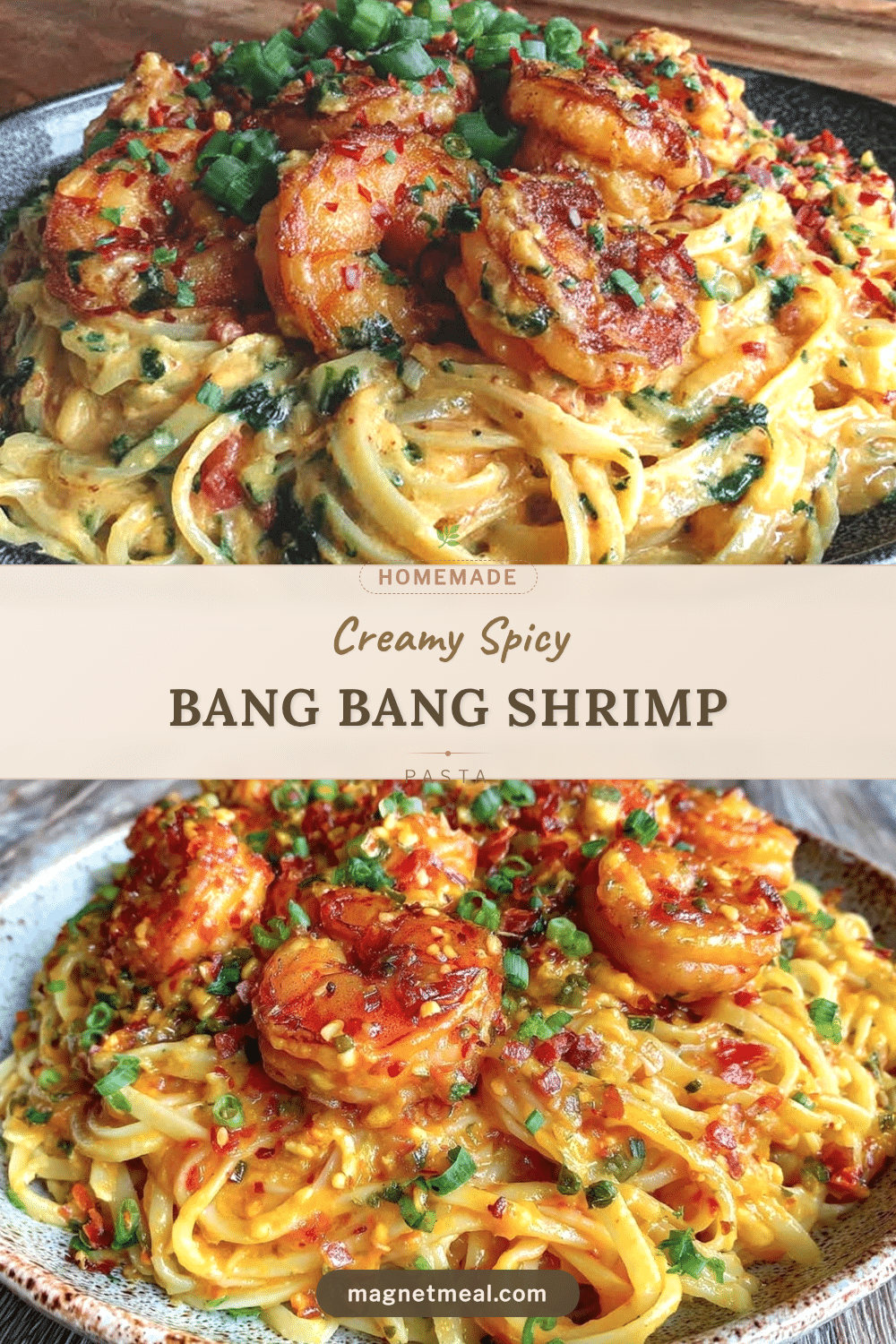 Bang Bang Shrimp Pasta recipe