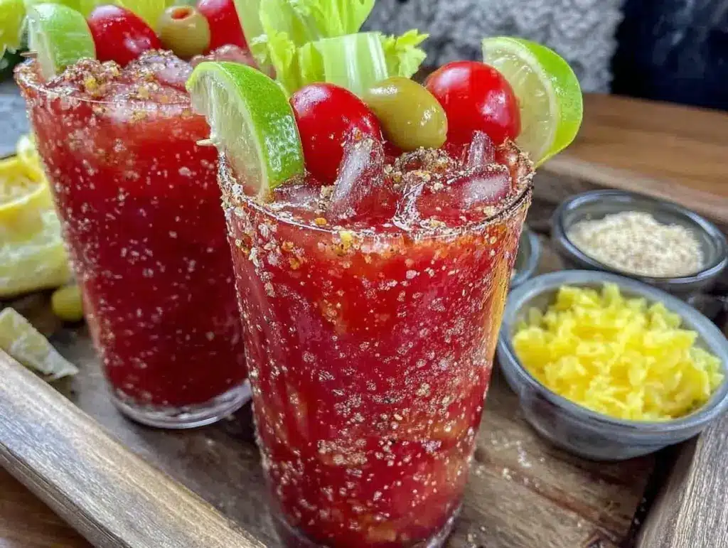bloody mary bar setup - featured image