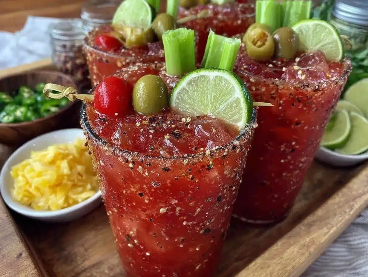 bloody mary bar setup preparation steps