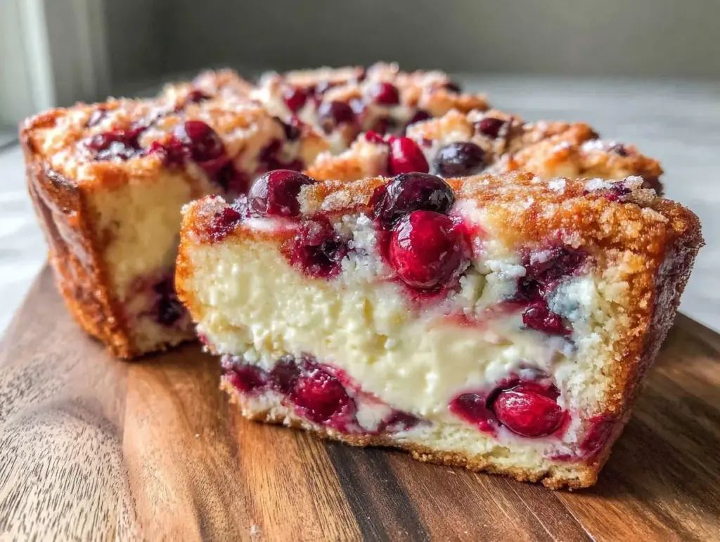 blueberry cream cheese coffee cake - featured image