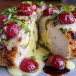 Caprese Stuffed Chicken Breast - featured image