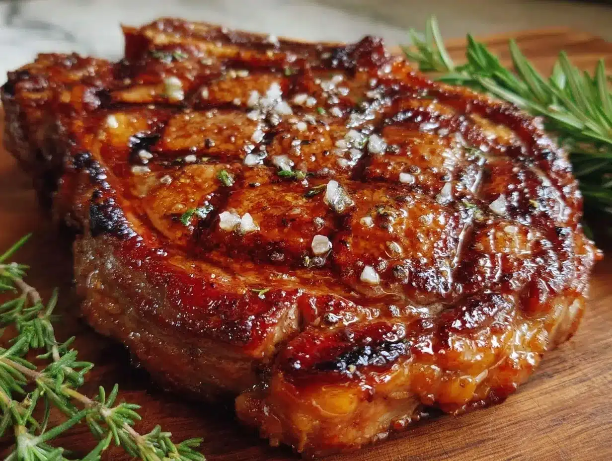cast iron ribeye steak preparation steps