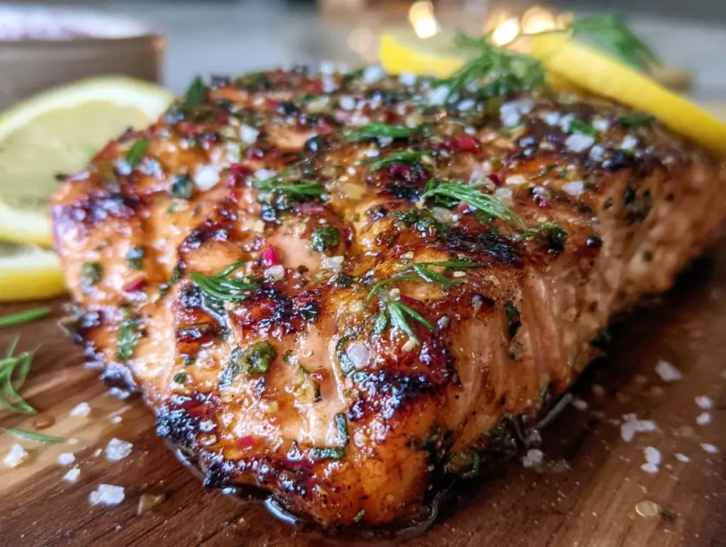 cedar plank salmon - featured image
