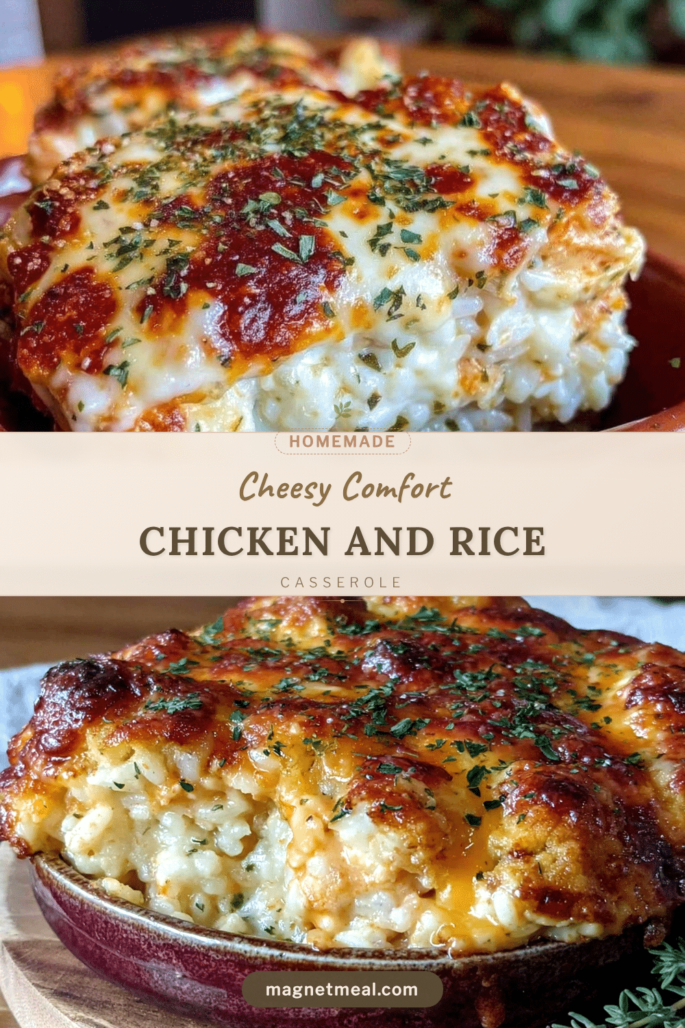 cheesy chicken and rice casserole recipe