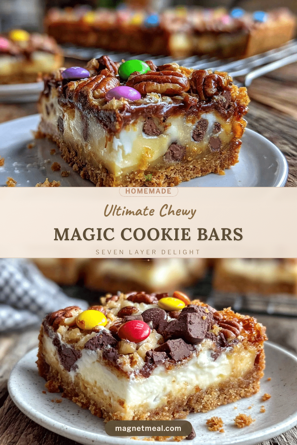 chewy magic cookie bars recipe recipe