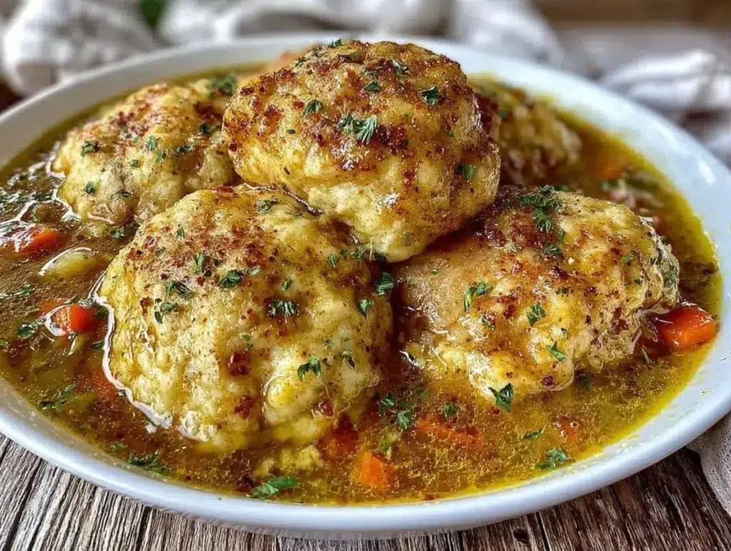chicken and dumplings from scratch - featured image