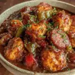 chicken and sausage gumbo - featured image