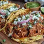 chicken tinga tacos - featured image
