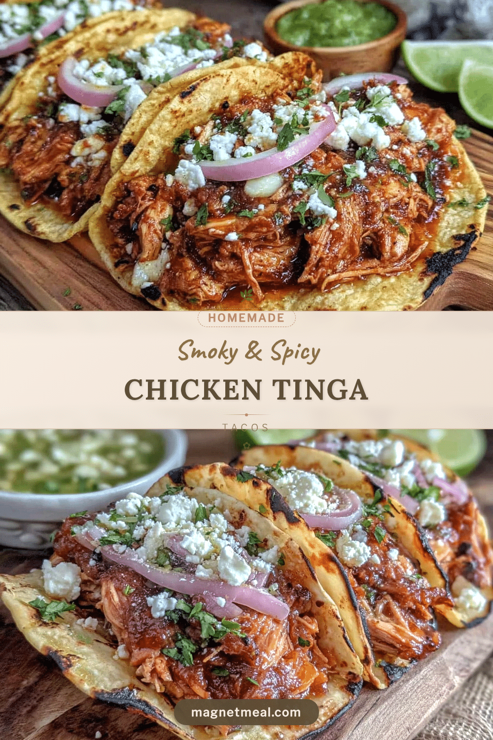 chicken tinga tacos recipe
