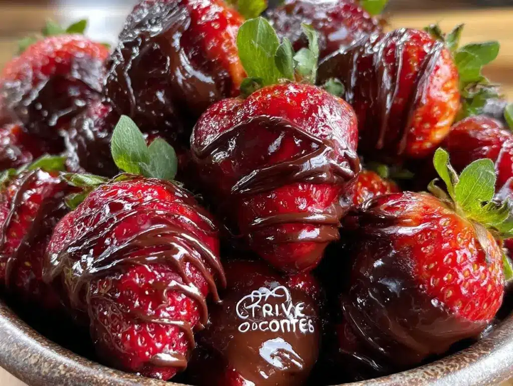 chocolate covered strawberries - featured image